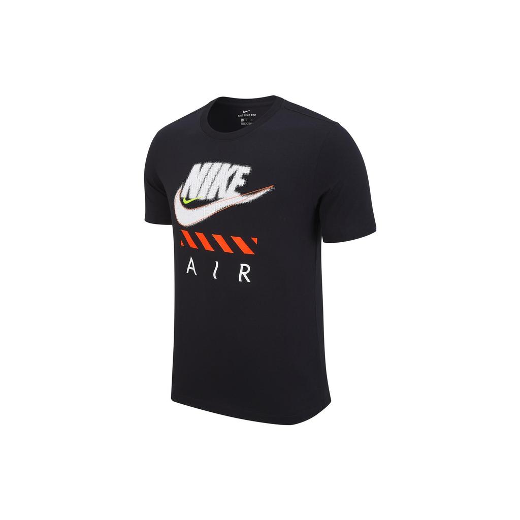 Nike T Shirts Men's Black Crew Neck Moderate Straight Fit DH0059-010