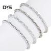 4Pcs/Set Beach Bracelet Fine Workmanship Non-Fading Stacked Bracelet Faux Crystal Versatile Bracelet for Daily Wear