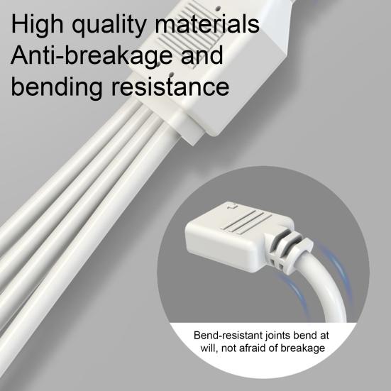 Premium Motherboard Connector Cable 4-WayElectrical Conductivity Port Extension