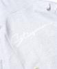Stigma Zipper Oversized Zip Up Hoodie White Melange