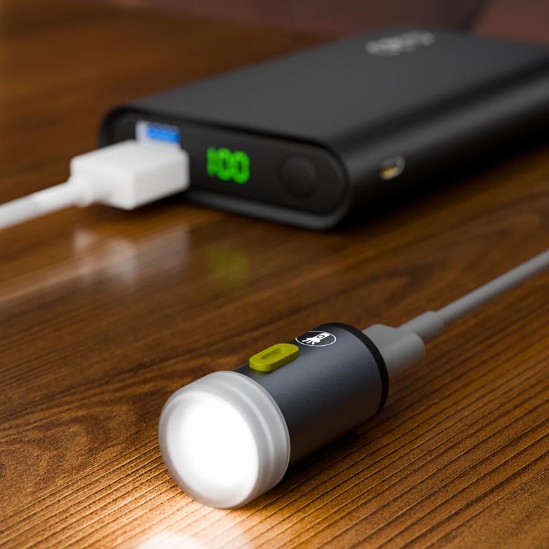 Compactly Type C Power Supply LED Work Light LED Torches For Outdoor Activity And Homes Emergencies 210Lumens