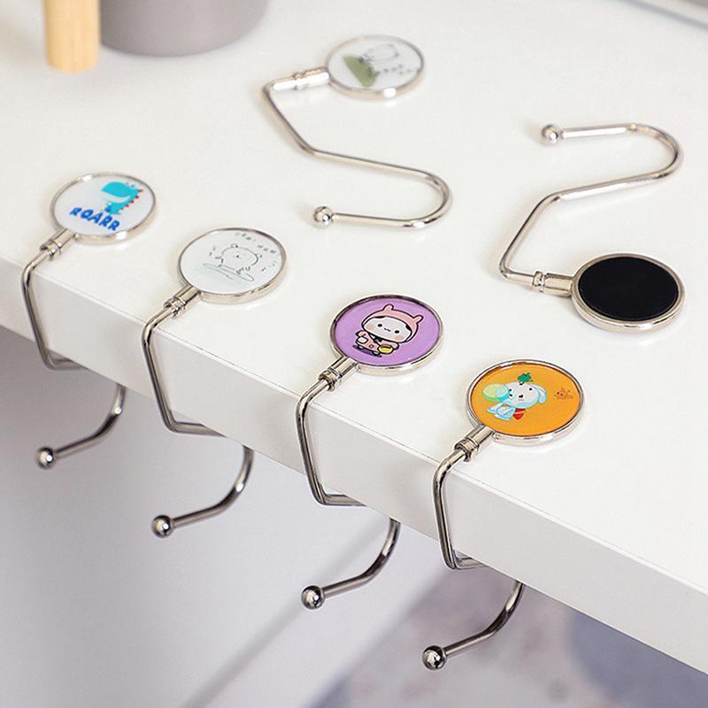 1 Stück Tragbarer Faltbarer Taschenhaken Aufhänger Geldbörsen Handtaschenhalter Faltbarer Tischhaken