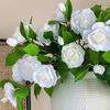 Real Touch Artificial Gardenia Branches Handmade Fake Flowers  Living Room Balcony