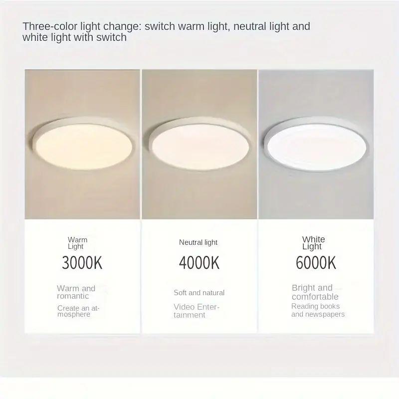 2100LM LED Ceiling Light 24W Smart APP Remote Control 110V 220V LED Ceiling Lamp Ultra-thin Dimming For Home Decor Living Room