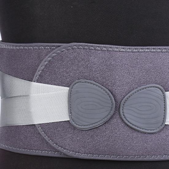 Lumbar Support Belt with Heat And Massage Adjustable Lower Back Pain Relief Wrap 3-in-1 Heating Pad And Vibration Massager