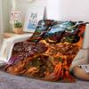 Warcraft World Flannel Blanket Throw Blanket Soft Warm Sofa Bed Camping Car Home Decor Unique Christmas Gift C9302593