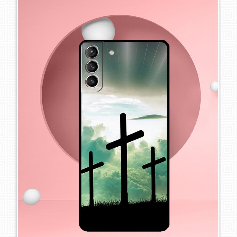 

Faith Christian Religious Jesus Case For Samsung Galaxy S25 Ultra S20 S21 S22 S23 S24 Plus S9 S10 S24 FE S25 FE Cover Funda Galaxy S24 FE