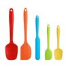 5Pcs Silicone Spatula Set Heat Resistant Baking Spatula Kit Nonstick Cooking Spatula Cream Butter Jam Scraper Kitchen Utensils