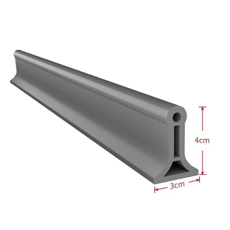 Waterproof Bathroom & Kitchen Water Barrier Strip - Dry/Wet Separation Threshold