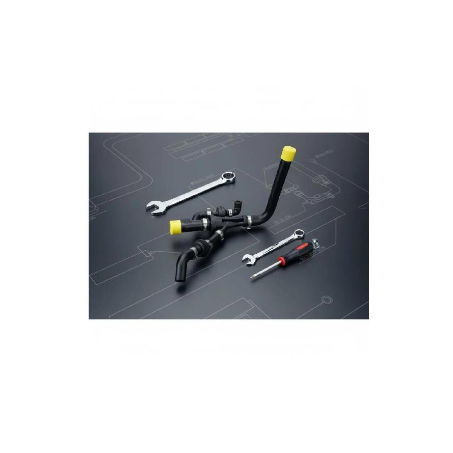 Vacuum 1 Way Valve OEM Fit Crankcase Vent Tube Assembly Engine Breather Hose Set Easy Installation for Auto Repair Shop