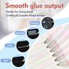 6 Pcs Quick Dry Glue Pens with 12 Refills, Apply Glue Like Writing, Easy Use Precise Control, for Crafting, Scrapbooking, Making