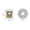 Mop Pads For Xiaomi Vacuum Dust Bags Mop Cloths Kit
