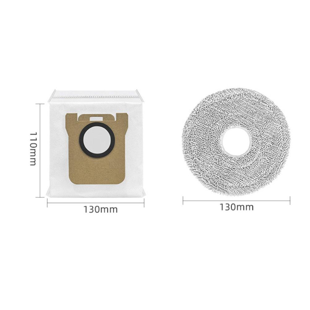 Mop Pads For Xiaomi Vacuum Dust Bags Mop Cloths Kit