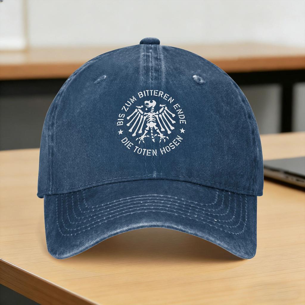 Zum Bitteren Ende Die Toten Hosen Casual Baseball Cap Summer  Trucker Hat Breathable Unisex Women Yk Cute Baseball Caps