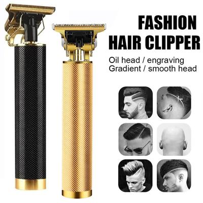 Electric Hair Clipper Men'S Hair Cutting Machine Cordless Shaver Hair Cut Rechargeable Vintage T9 Beard Hair Trimmer