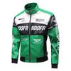 Men's Plus Size Embroidered Japanese Motorcycle Leather Jacket - Fashionable & Loose Fit