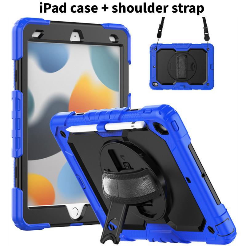 Ipad For Air 11 Case Silicone Anti Fall Rotating Bracket Protective Cover Gift
