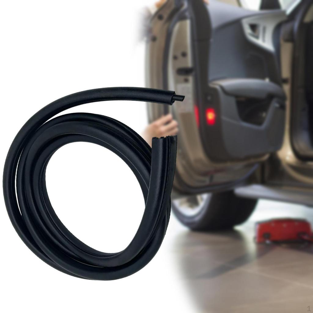 Front Door Edge Hole Seal Strip Black 51338194695 51728194776 Easy Installation Seals 137.8