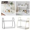 Bathroom Counter Organizer 2 Tier Decor Multipurpose Makeup Skincare Shelf Perfume for