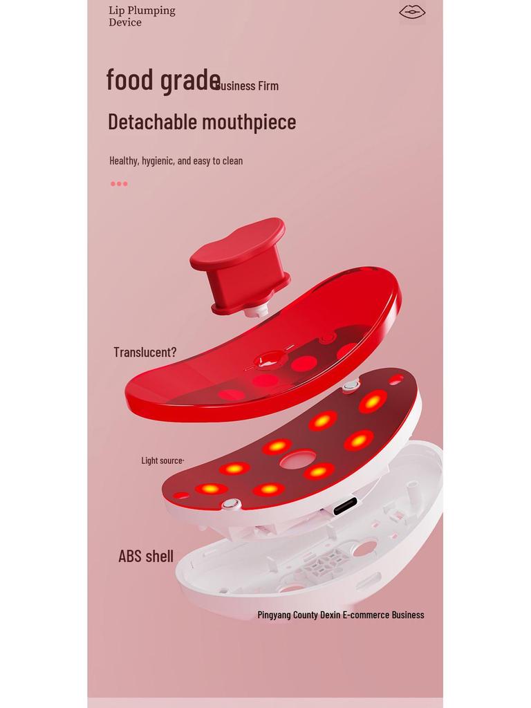 Mini Portable Lip Plumper & Enhancer for Fuller, Pouty Lips