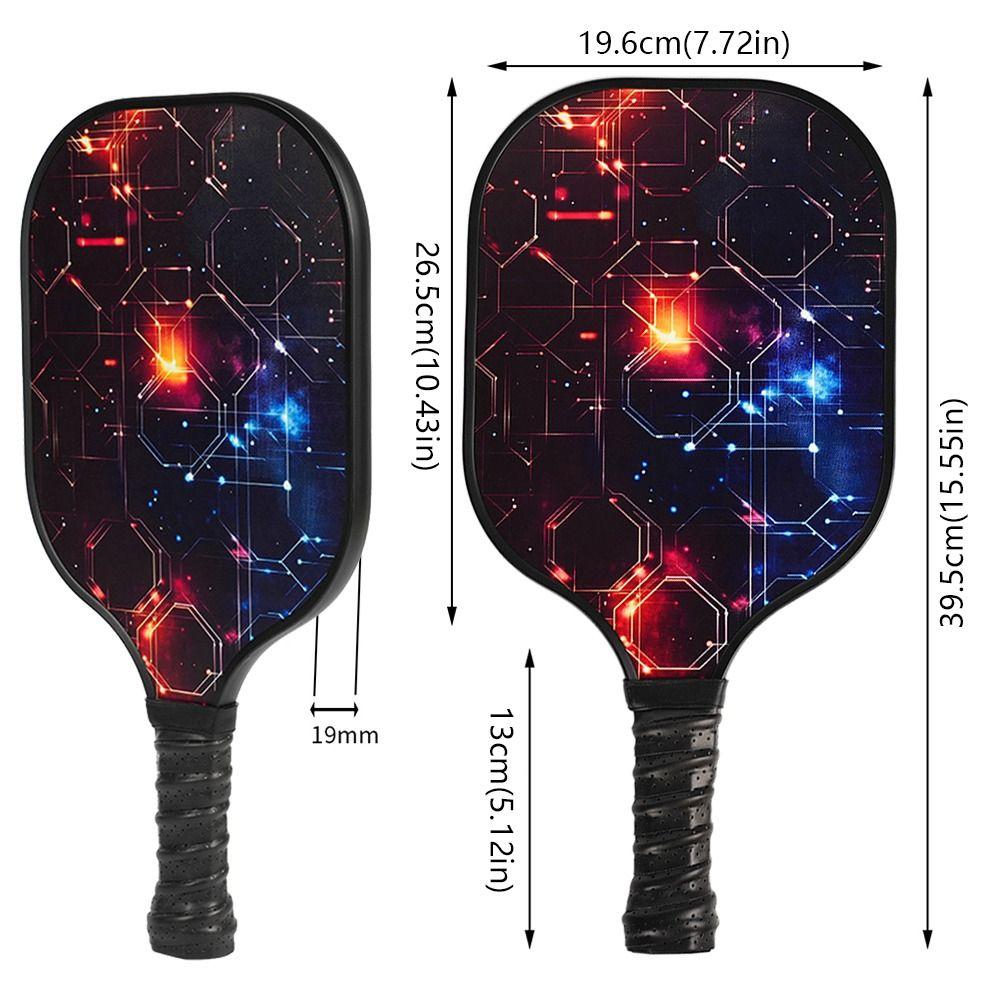 1Set Single Kid Pickleball Paddle Honeycomb Core Pickleball Accessory Gifts for Children