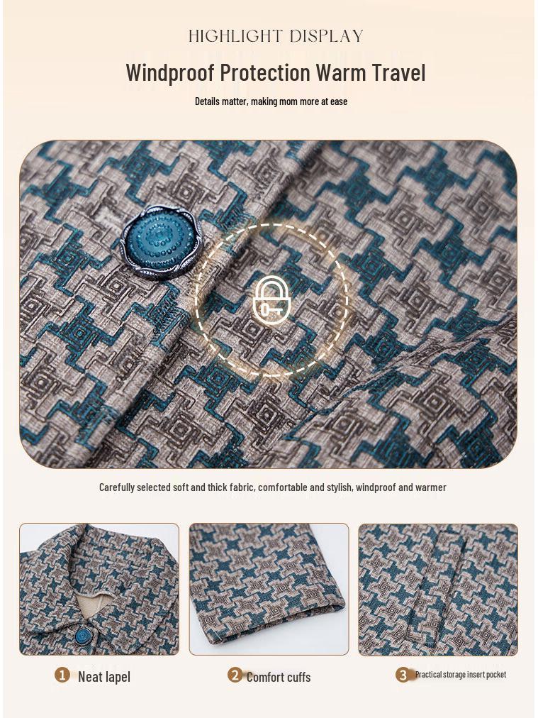 Pasite Damen Casual Winter-Übermantel