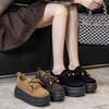 Fashion 7CM Women Casual Shoes Platform Sneakers for Women Wedge Heel Sneaker High Heel Pumps Slip on Comfortable Loafers