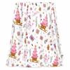 Merry Christmas Blanket Christmas Tree Gingerbread Man Red Flannel Blanket for New Year Christmas Gift for Family Nana Mon Dad