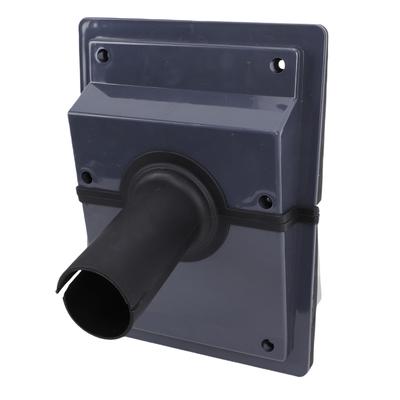 HVAC Wanddurchdringungs-Leitungssatz-Abdeckungsset Kabelbaum-Abdeckungsset Split-Gehäuseabdeckung Wandabdeckung AC-Leitungssatz für Klimaanlage 45mm
