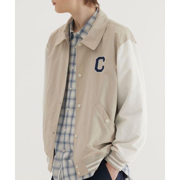 Covernat Early Autumn Fashion Casual Lapel Single-Breasted Versatile Jacket Unisex jackets Beige CO2501JK32BE