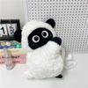 Soft Sheep Doll Shoulder Bag Kawaii Plush Backpack Shopping Animal Lamb Crossbody Bag  Students