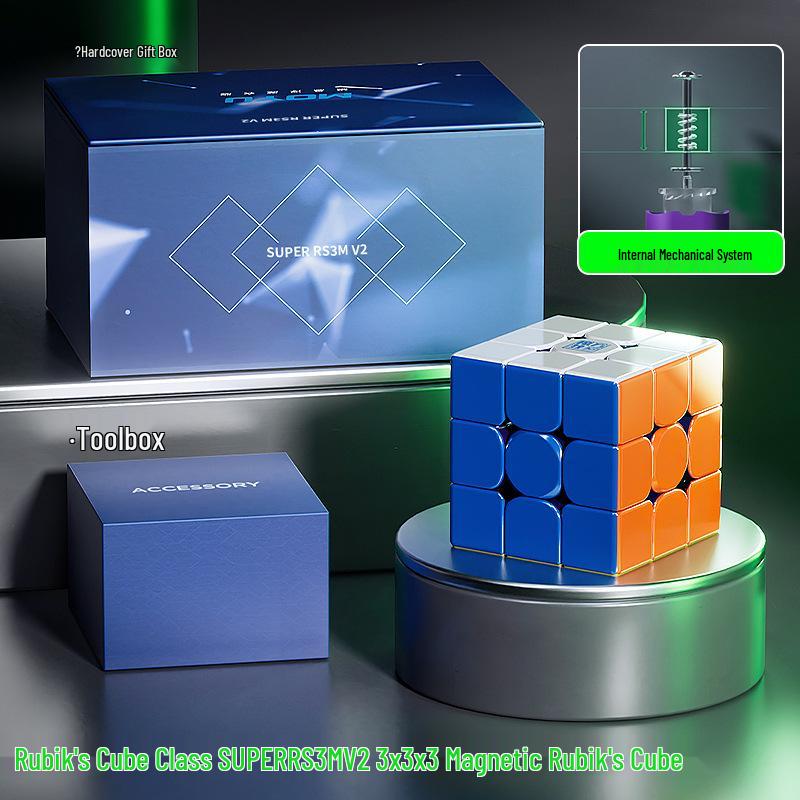 Rubik s Cube Classroom RS3MV2 3x3x3 Magnetic Levitation Cube Toy Gift Set