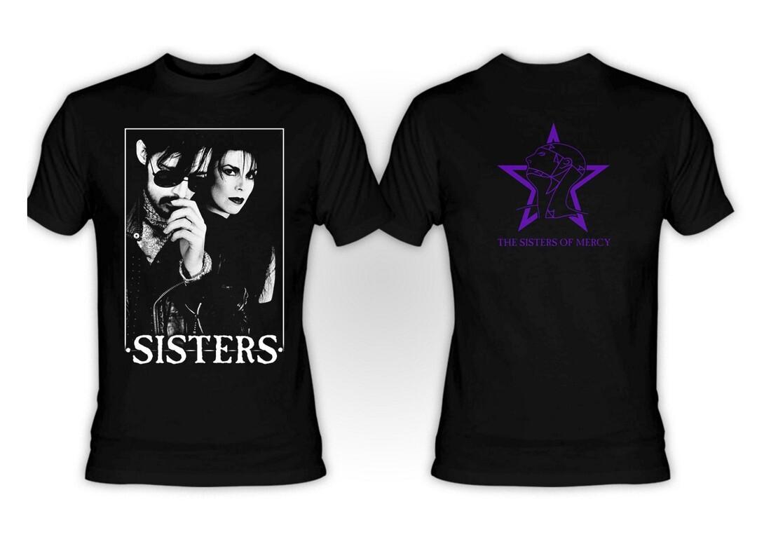 Sisters of Mercy Band Heavy Cotton Black All Size T Shirt For Men UR260 L