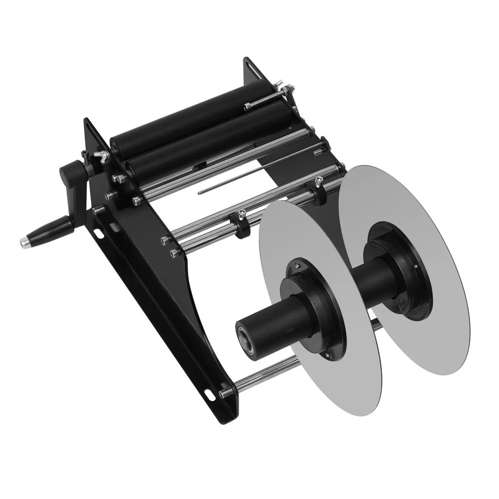 Manual Round Bottle Labeling Machine Adjustable Labeler Label Applicator Machine 15-20pcs/min MT-30 for Width 25-120mm Length