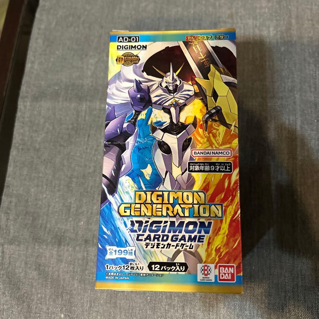 Used [New, unopened] BOX Digimon Advance Booster [AD-01]