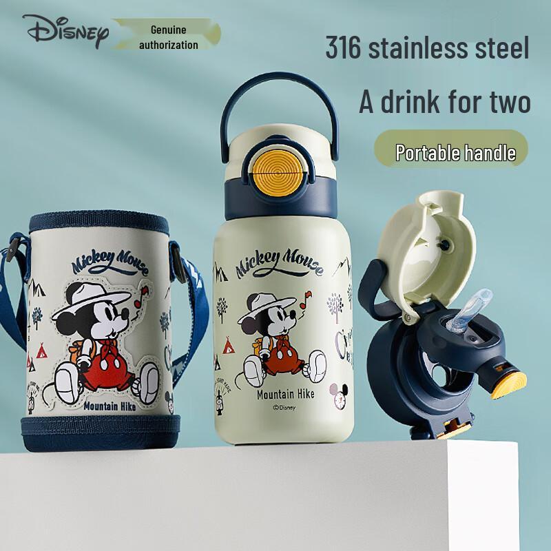 

Disney 316 Stainless Steel Dual-Drink Kids Thermos Water Bottle