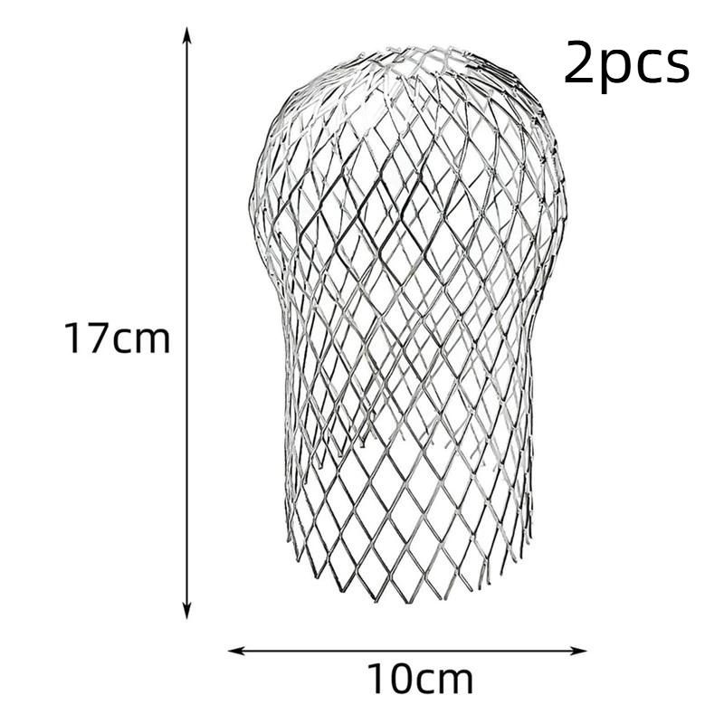 2/4 szt. Rozszerzalna Aluminiowa Siatka Filtrująca Rynny Składany Ekran Filtr Przeciwzatykaniu Odporny na Rdzę Srebrny Okap Rynna Dachowa Rura Spustowa 2pcs gray