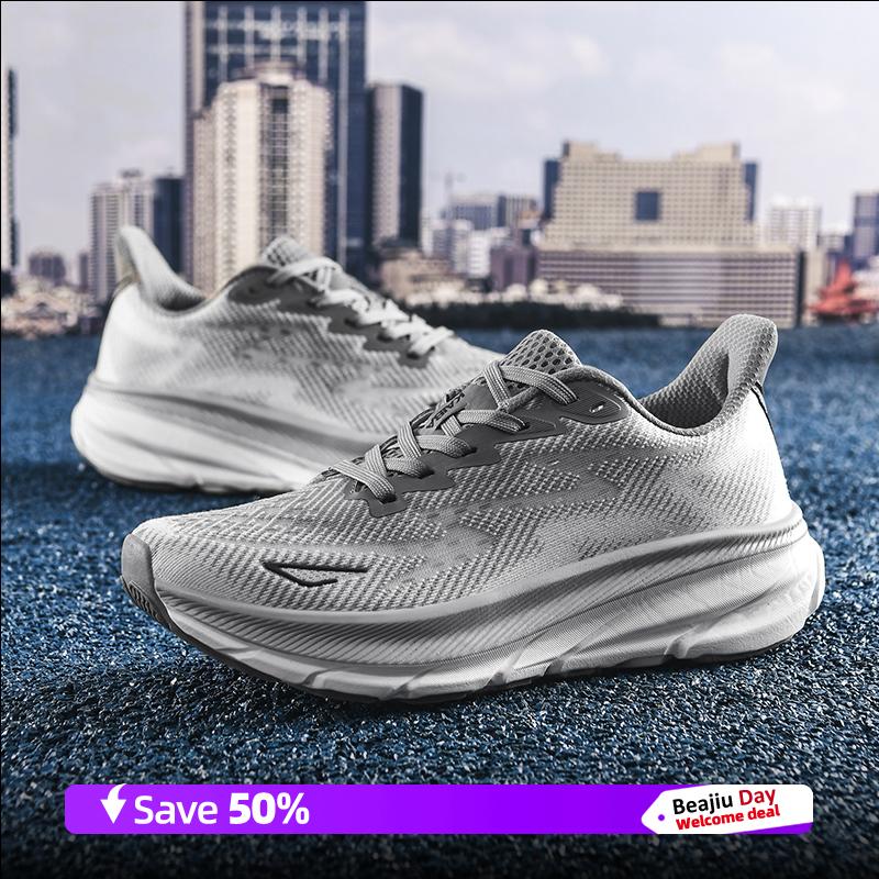 

Беговые кроссовки Тренировочные Специальные Марафон Мужские Спортивные Дышащие Легкие Женские Удобные Нескользящие Повседневные Кроссовки 45