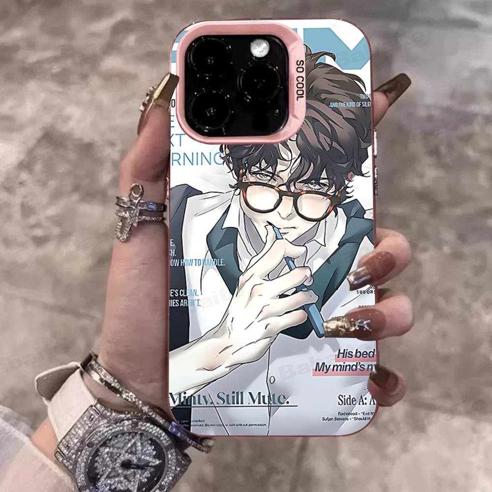 Nerd Project Bl Anime Phone Cases For iPhone 17 16e 15 14 13 12 11 Plus Pro Max ProMax Colorful Covers
