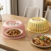 Plastic Draining Basket 2-in-1 Fruit Basket Practical Vegetable Food Cover  Outdoor Picnic