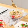 Thick Dessert Bowl Transparent Fruit Bowl Multipurpose Acrylic Salad Bowl  Kitchen
