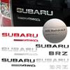 Car Badge Letter Sticker Trunk Emblem for Subaru BRZ SYMMETRICAL AWD Logo WRX Forester XV Outback Impreza Y8