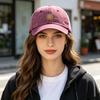 Yousheng Stickerei Sonnenmuster Baseballkappe, Verstellbare Hintere Schnalle Retro Used-Look Baseballkappe, Gewaschenes Baumwollgewebe Outdoor Sonnenschutzkappe
