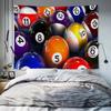 Billiards Animation Tapestry Office Living Room Tapestry Home Wall Decoration Tapestry