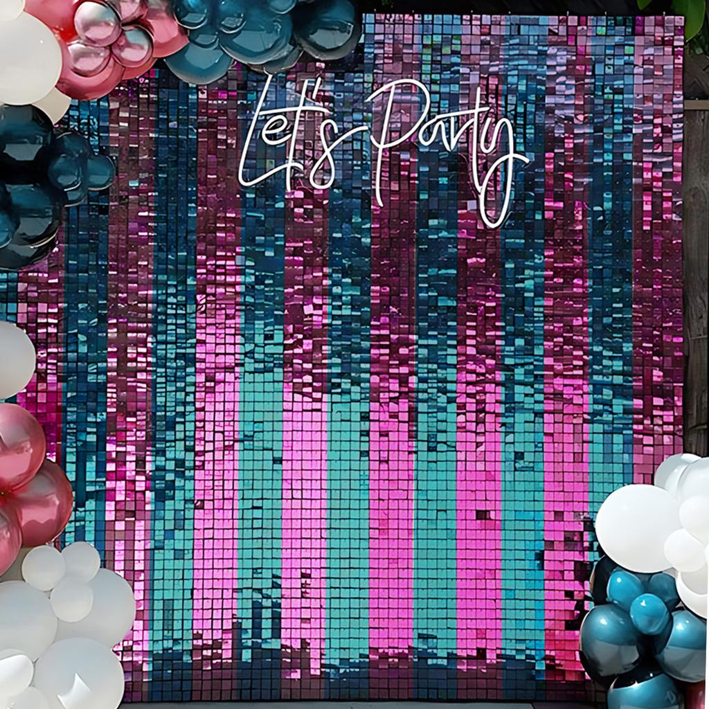 Rain Curtain Birthday Party Decorations Wall Drapes Baby Shower Supplies Rain Tinsel Foil Curtain Wedding Party Favors Backdrop