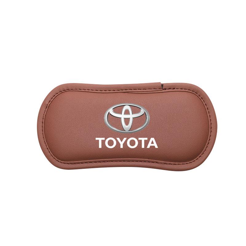 Car Interior Leg Knee Rest Pads Leather Cushion Car Styling for Toyota Corolla Prius Yaris Hilux CHR Camry Auris Vios Camry Prius Prado