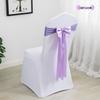 Elegante Coprisedia Decorazione con Nastro per Matrimonio
