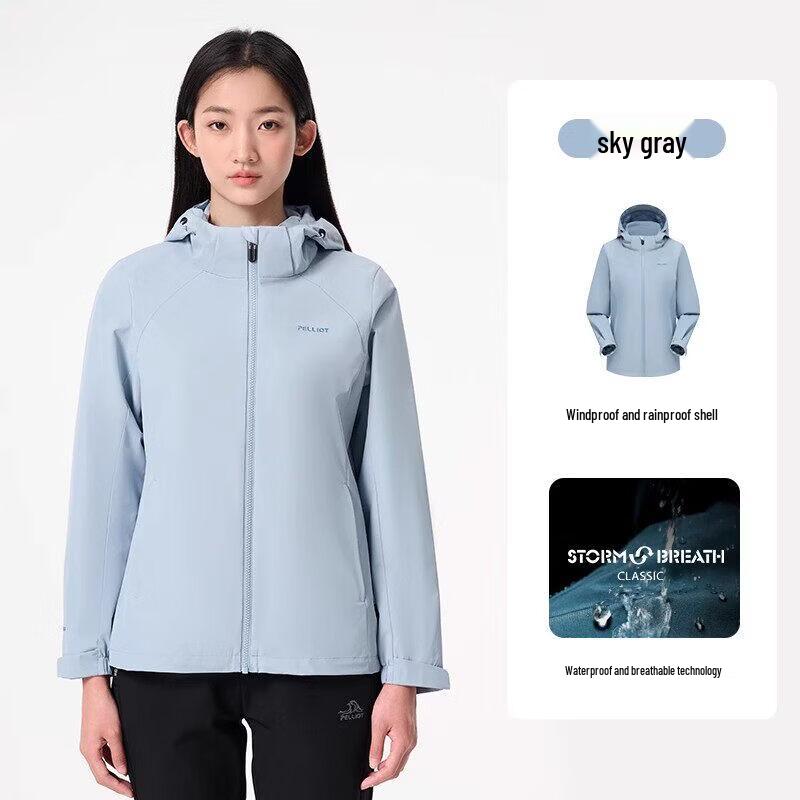 

Pelliot Women s Outdoor Hooded Windproof Waterproof Jacket 3XL