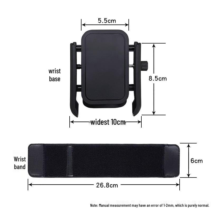 2025 Fixed Wrist Phone Holder for Cycling & Streaming - Ideal for Navigation and Live Broadcasts