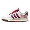 Adidas Neo Entrap Thermal Abrasion Resistant Balance Low top Skateboard Shoes Unisex Beige White Red FW3462(Team1052-)